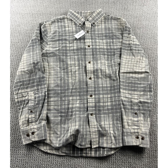 Banana Republic Other - Banana Republic Slim-Fit Fine Wale Corduroy Untucked Shirt Plaid Mens Medium NWT